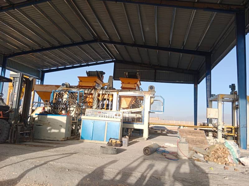 Fully Automatic Paver Block, Tuff Tile, Concrete Block Making Machine 7