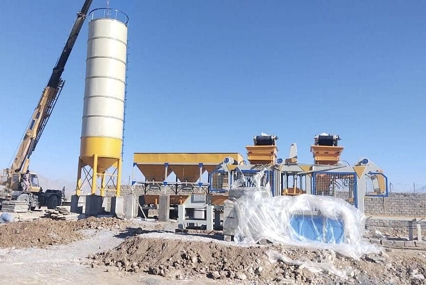 Fully Automatic Paver Block, Tuff Tile, Concrete Block Making Machine 9