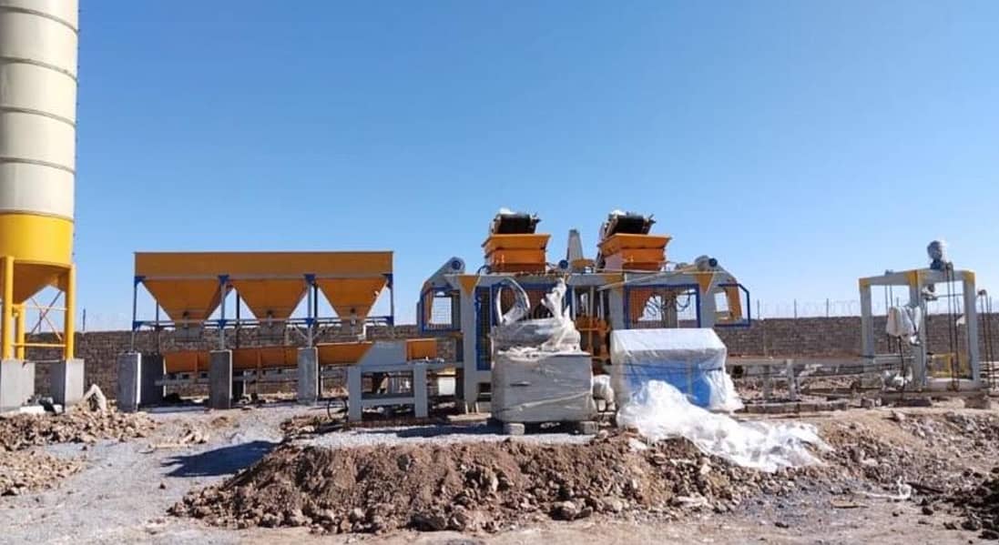 Fully Automatic Paver Block, Tuff Tile, Concrete Block Making Machine 10
