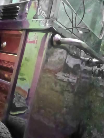 Burger and fries counter.