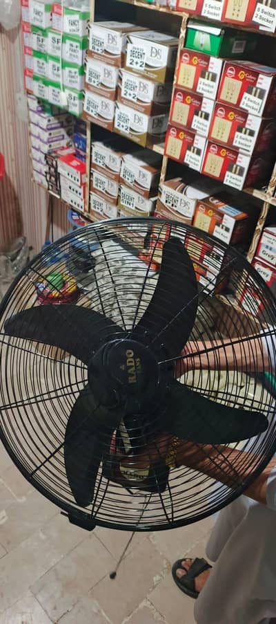 Rado bracket fan
