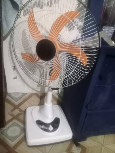 Rechargeable DC Pedistal Fan,with adjustable Height & Built-in Battery