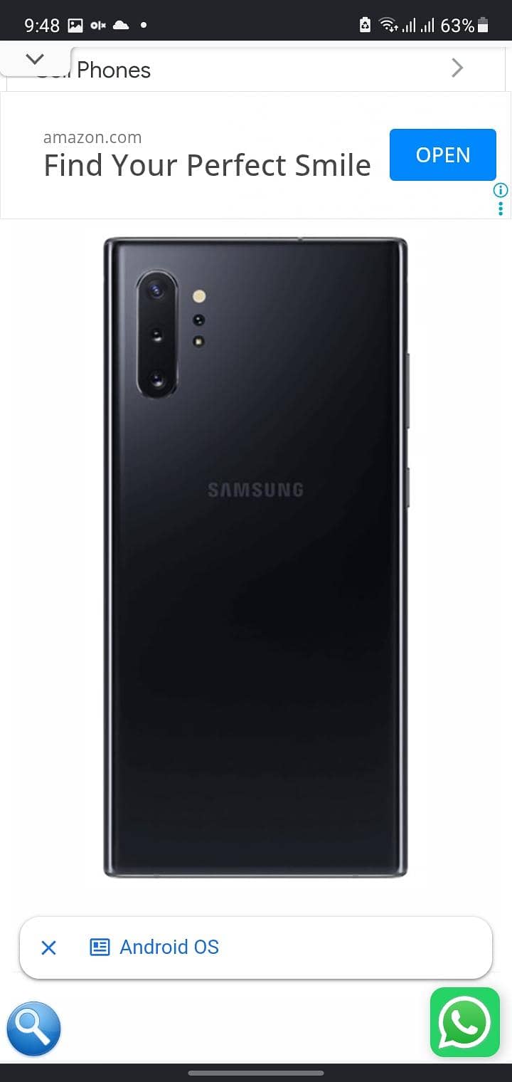 Samsung Mobile Note 10 Plus 1