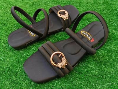 Fancy Ladies Flat Sandals - Butterfly Buckle Summer Collection