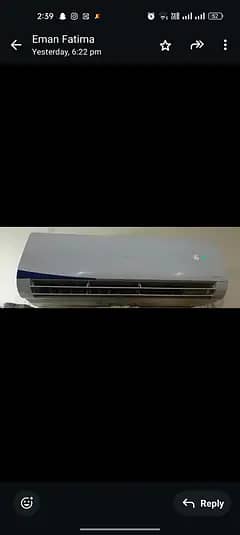 haier Ac 1.5 tun