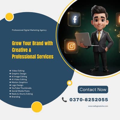  Video Editor |  Graphic Designer |  AI Editor