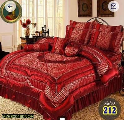 140cs Red jacquard Bridal brand new stuff