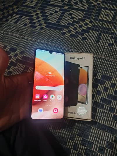 Samsung A32  box and mobile