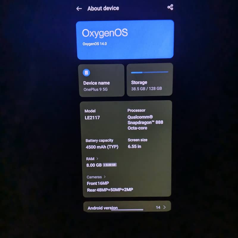 One Plus 9 0