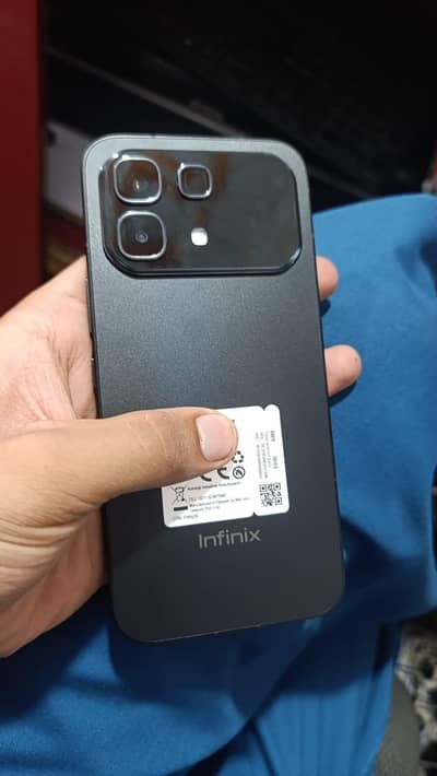 Infinix note 60 8 +8256 No sim active argent sale box open no use