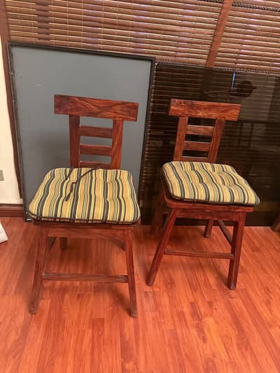 Wooden Chairs (Set of 4)