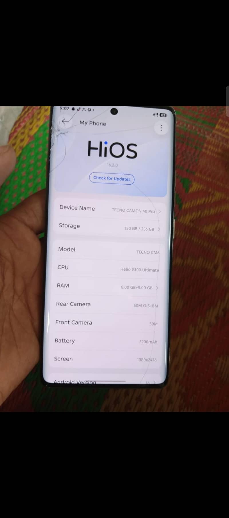 Tecno CAMON 40 Pro 4