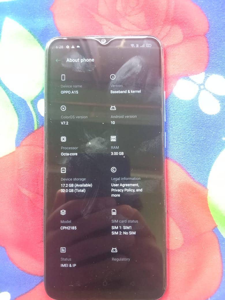 OPPO A15 3