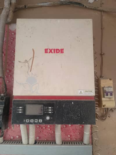 Complete 3.3kW Solar Package - Exide 5kW VM4 MPPT Inverter + 10 Plates