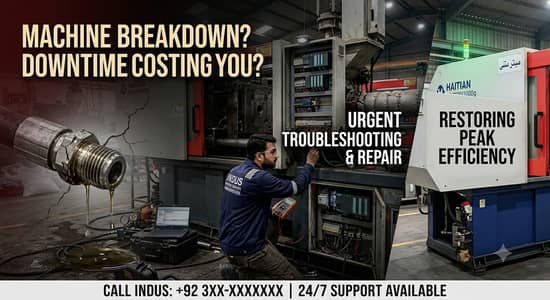 Industrial Injection Molding Machine Services & Troubleshooting