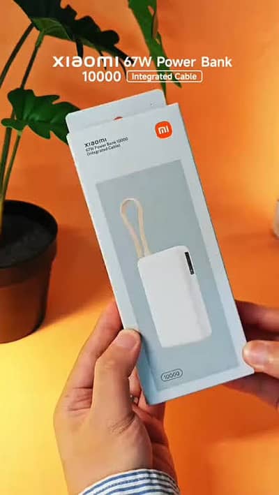 xiaomi 67w power bank 20000 (integrated cable)
