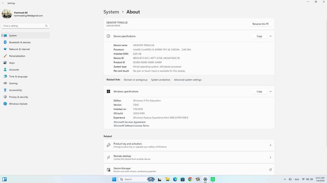 Dell Latitude E6540 0