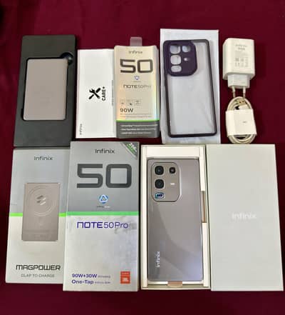 Infinix Note 50 Pro (12gb 256gb) Complete Box