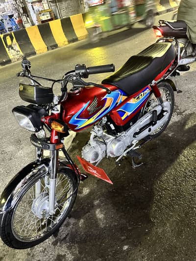 Honda cd 70 applied for