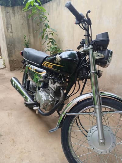 Honda cg 125 self start