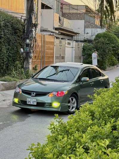 Honda Civic Prosmetic 2007 Punjab number