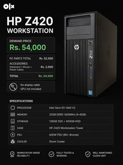 Intel Xeon e5-1660 v2 working pc for sell
