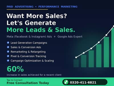 Digital Marketing Expert | Mata Ads & Google Ads | Facebook & IG