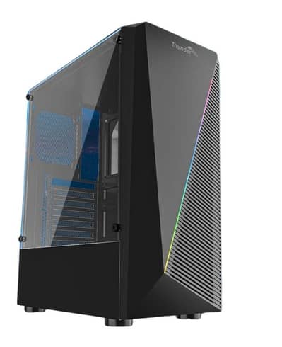 RGB strip light case || 3 fans || Gaming case