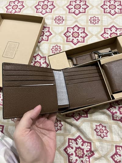 Men’s wallet brand coach