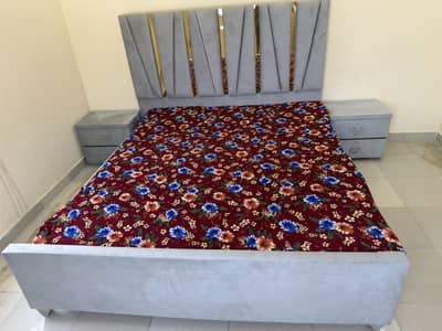 Brand New & Unused Furniture Set (Bed + Side Tables + Dressing Table)