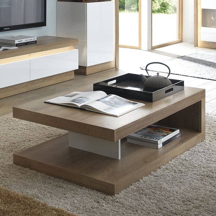 Coffee table available. 2