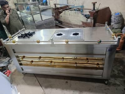 Quetta Cafe setup Set pora tawa tabal or chula