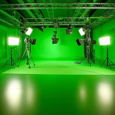 GREEN SCREEN BACKGROUND chroma key background all sizes available