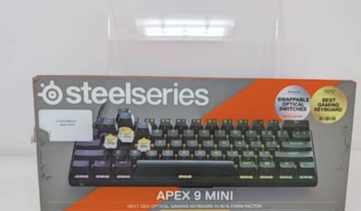 Steelseries Apex 9 mini with box and accessories