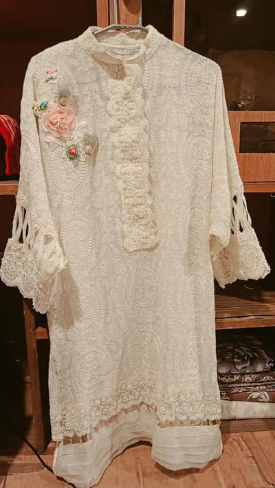 Beautiful White Formal/Casual wear.