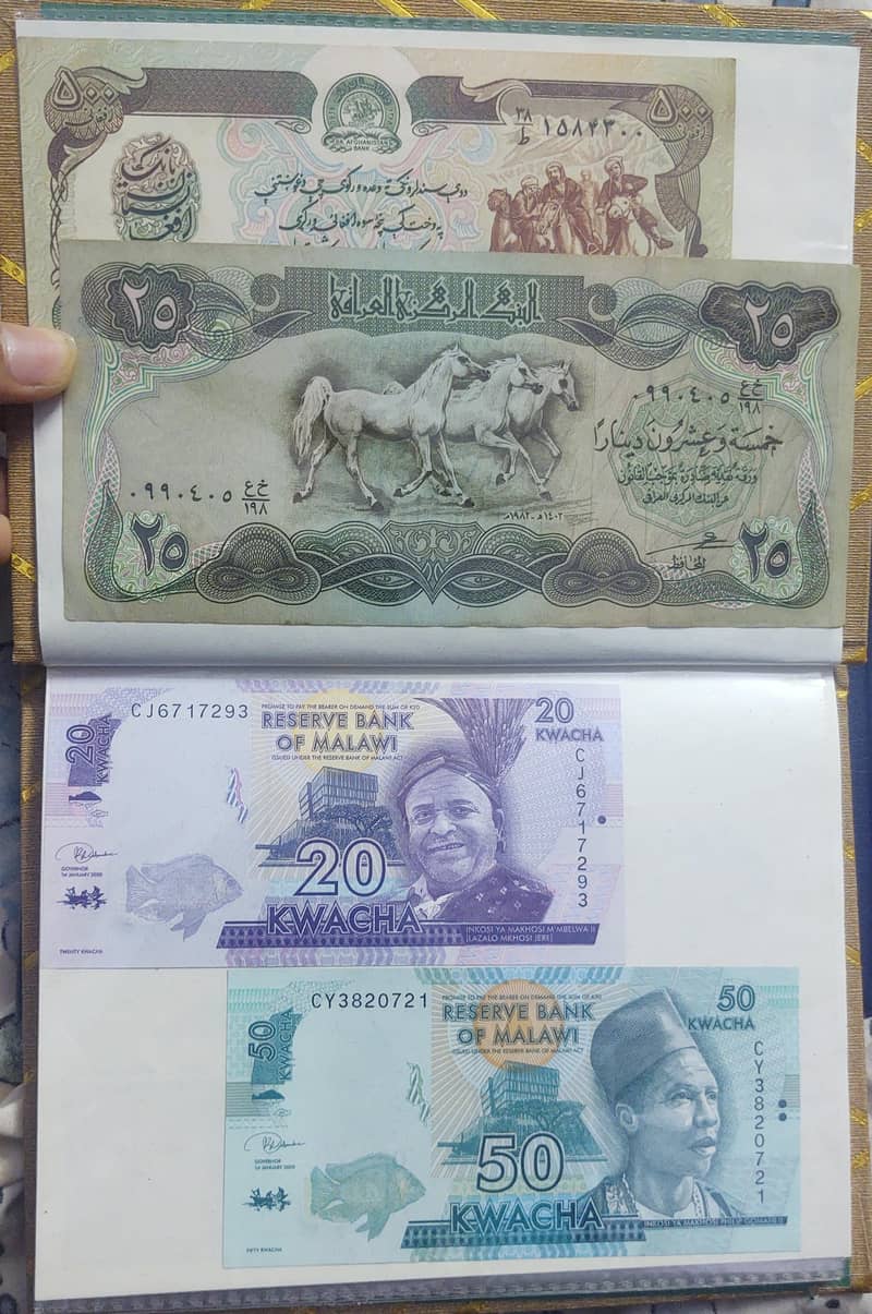33 Foreign Notes collection from different countries. read description 1
