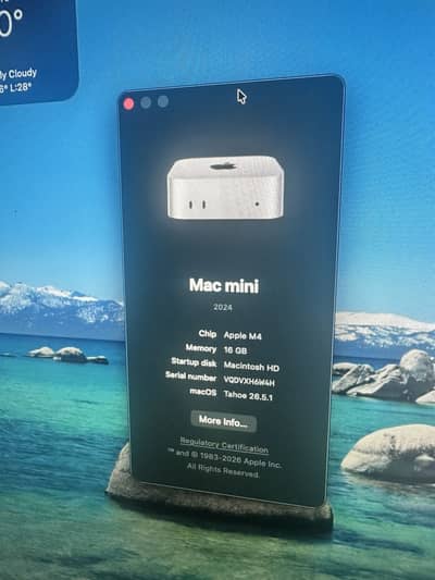 Apple Mac Mini M4 (9/10 condition)