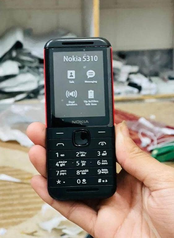 Nokia 5310 Imported Stock Feature Phone Keypad phone PTA Life Time Warranty