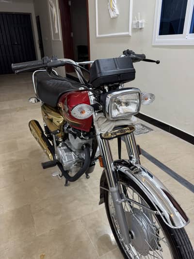 Honda CG 125 Gold edition Self start