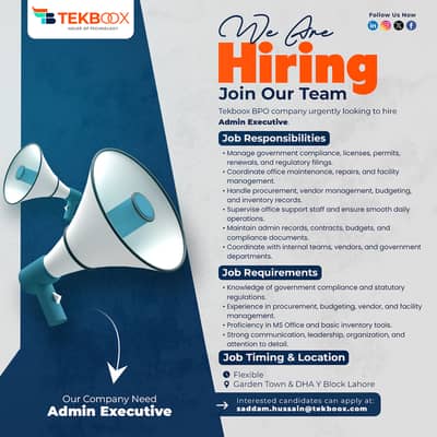 Admin Executive