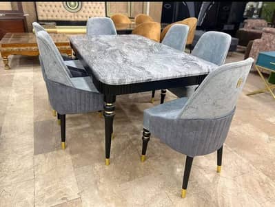 Dining Table Set | Solid Wood | Brand New