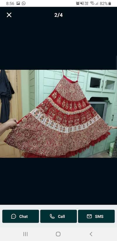 designer valvet bridal lahanga for sale