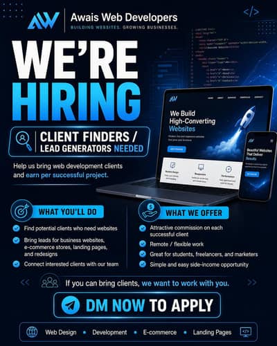 client finder and leads manager needed