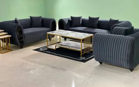 Luxury Sofa Set 3+2+1 | Brand New | Customizable | Premium Quality