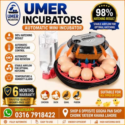 Eggs incubator | Hatching machine | automictic incubator | Brooder