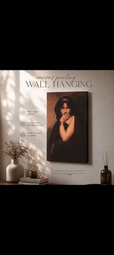 canvas printing wall hanging