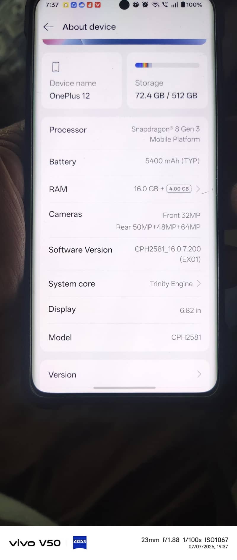 One Plus 12 2