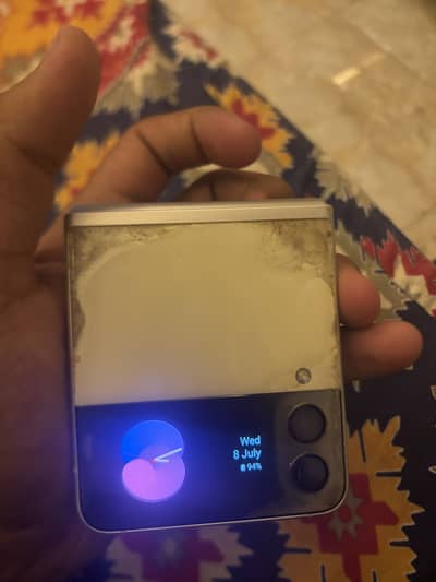 Samsung Mobile Z Flip 3 8/128 all ok lines ha aik minor dot