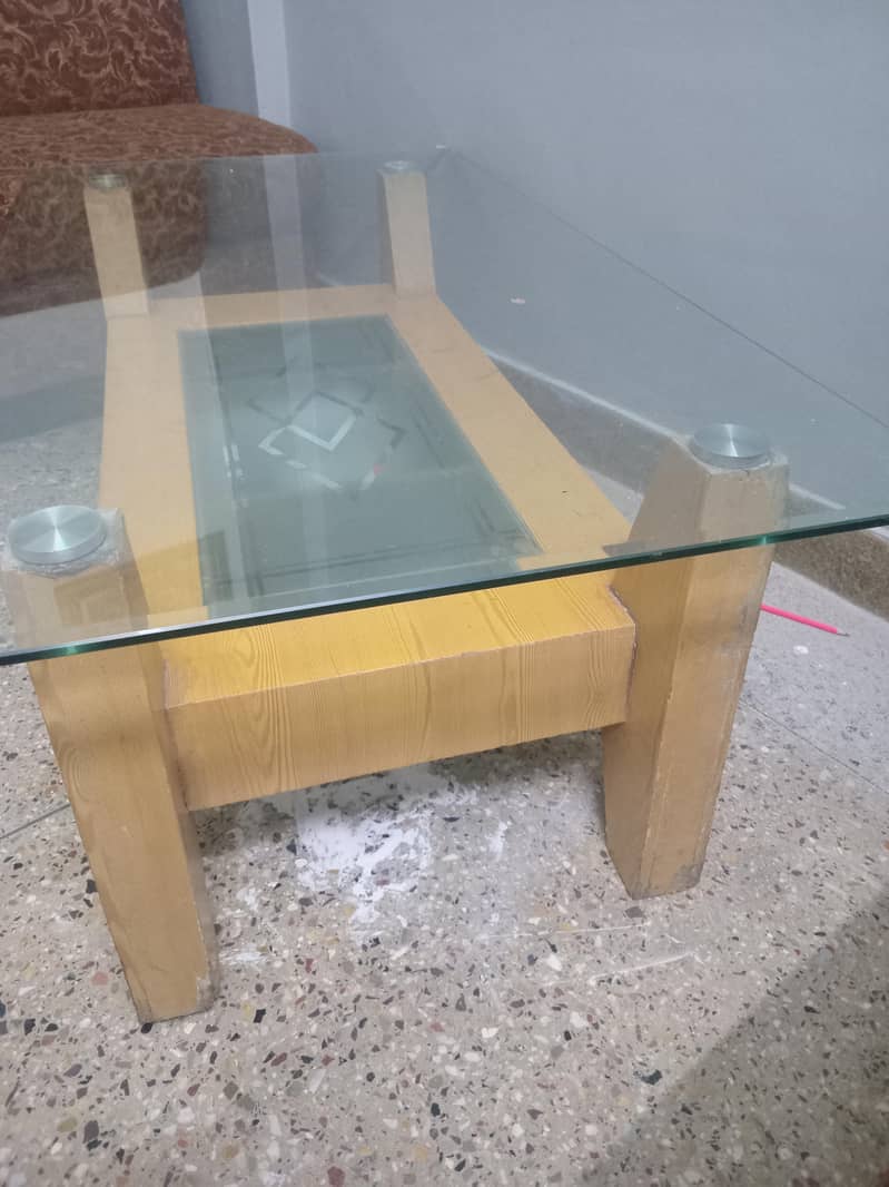 Six seatsr sofa set with table 4