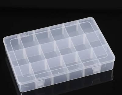 18 partition storage box